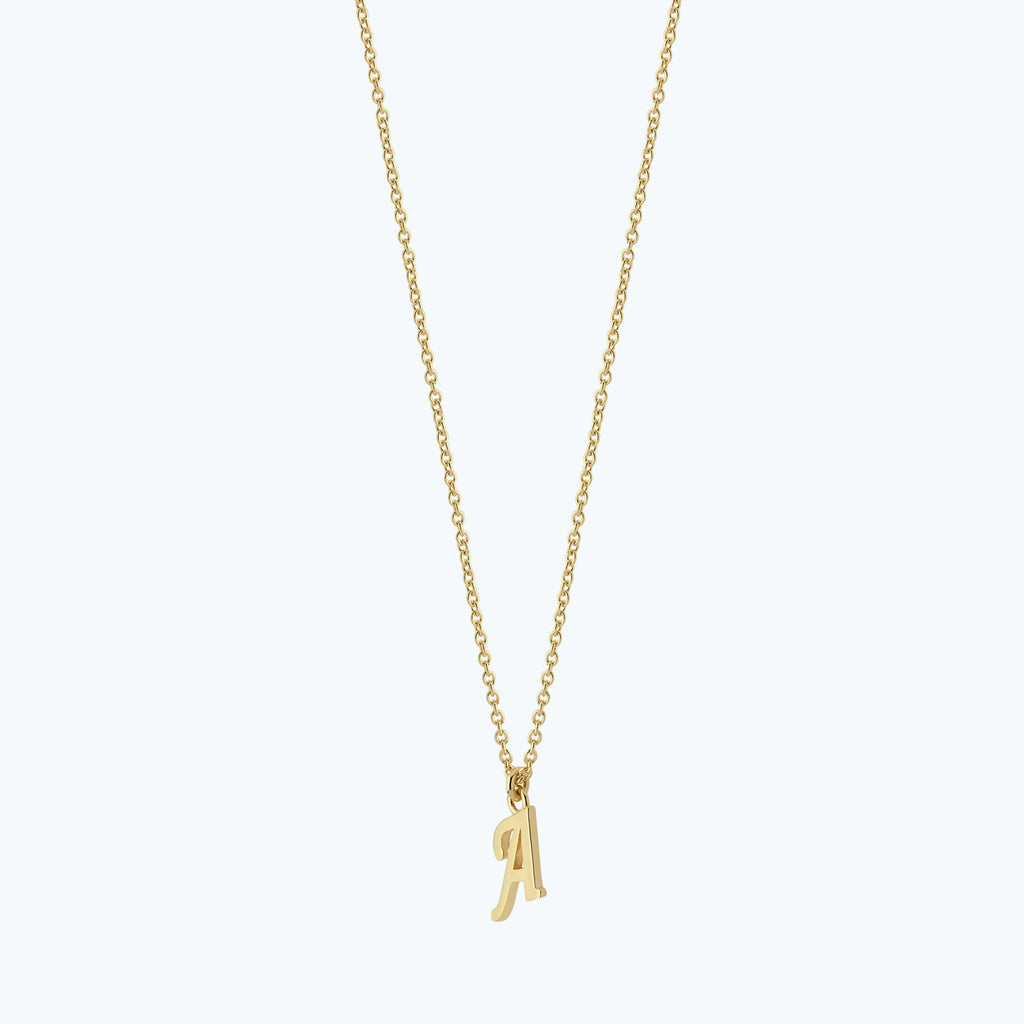 Buchstabe A Goldkette