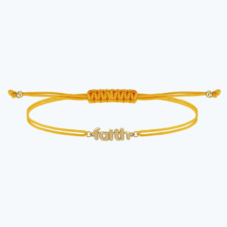 Besties Cord Gold Bracelet