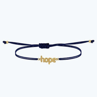 Besties Cord Gold Bracelet