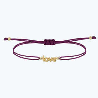 Besties Cord Gold Bracelet