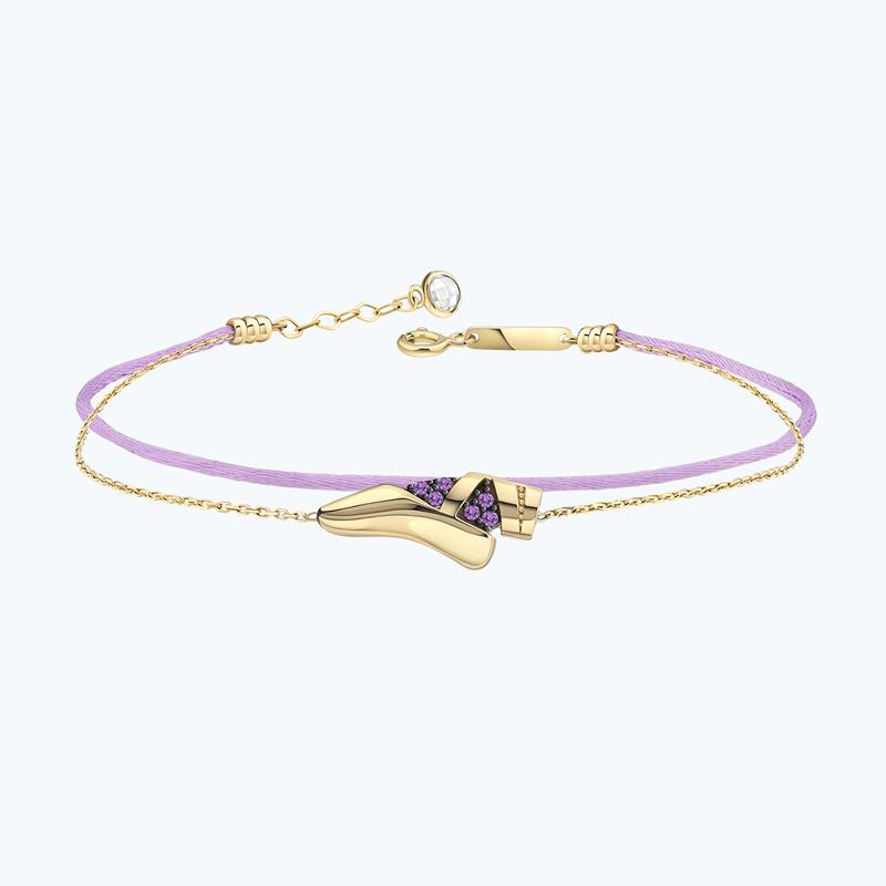 Besties Ballerina Gold Bracelet