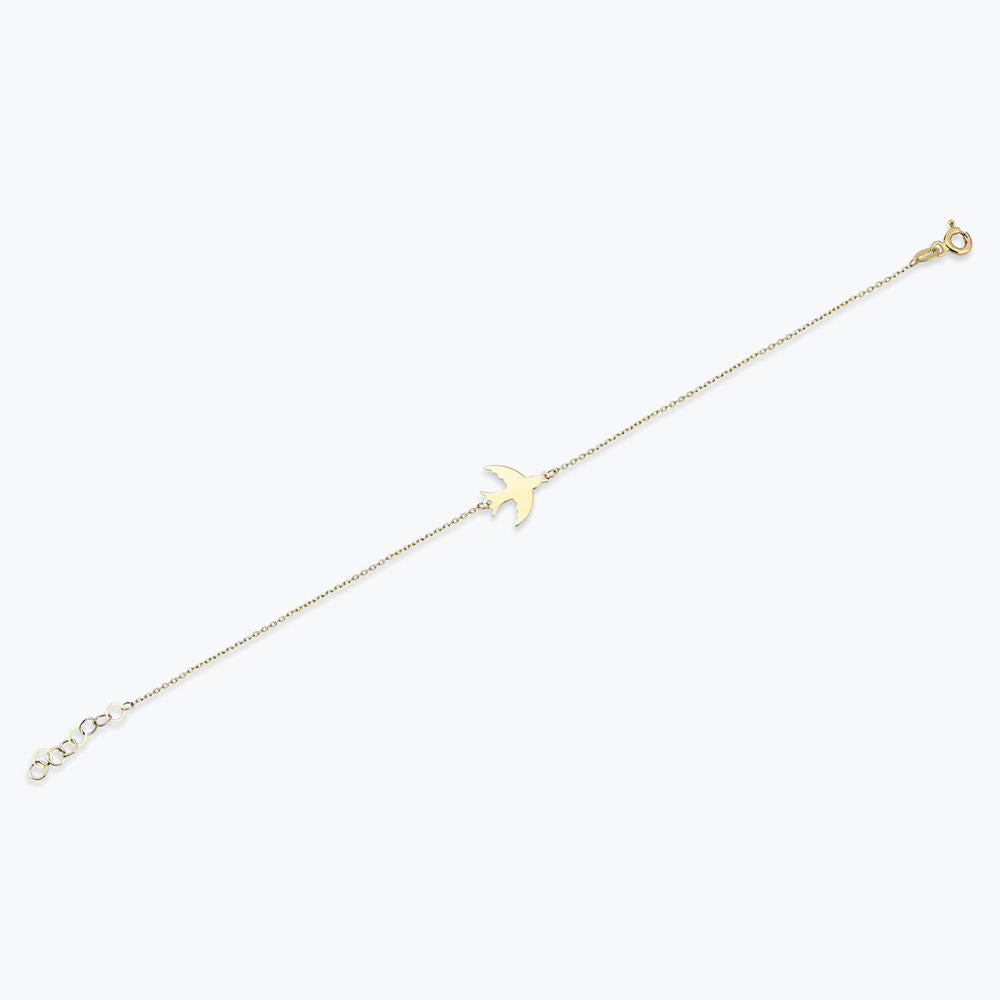 Swallow Gold Bracelet