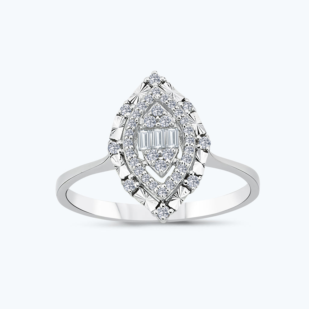 Baguette Diamantring