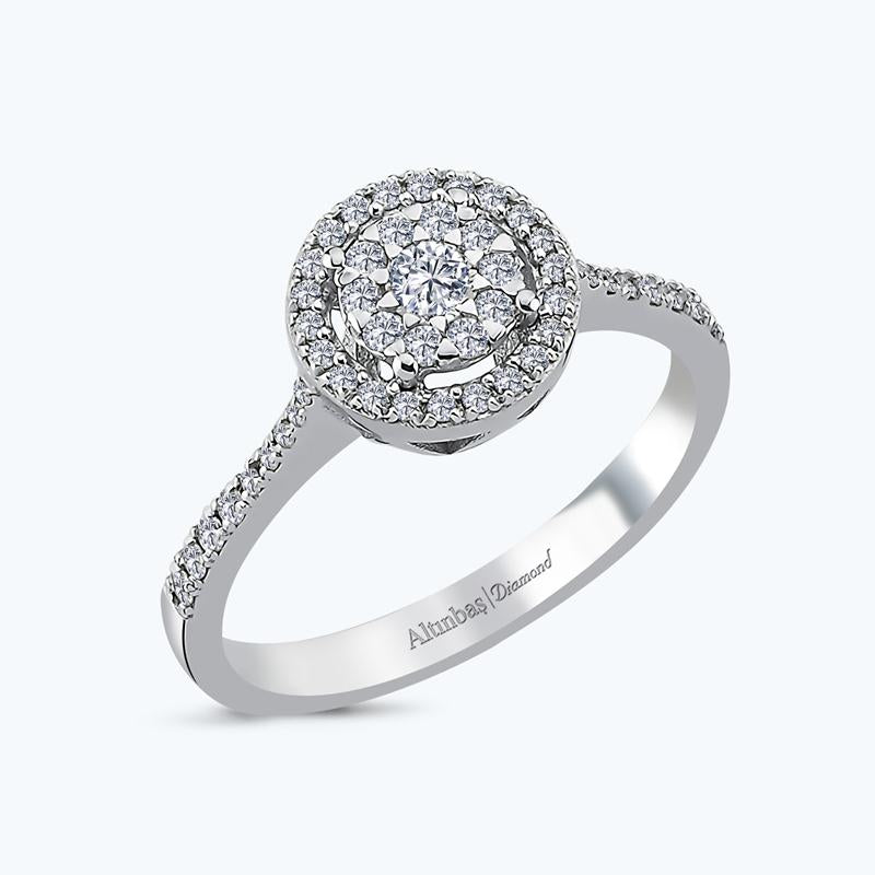 Cluster Diamond Ring