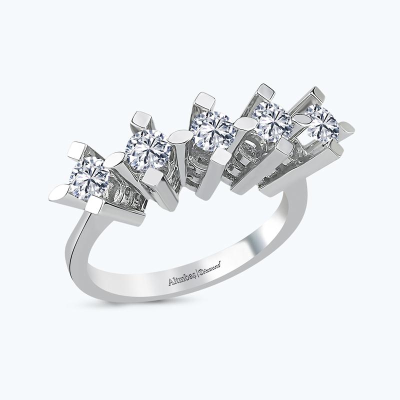 Five Stone Diamond Ring