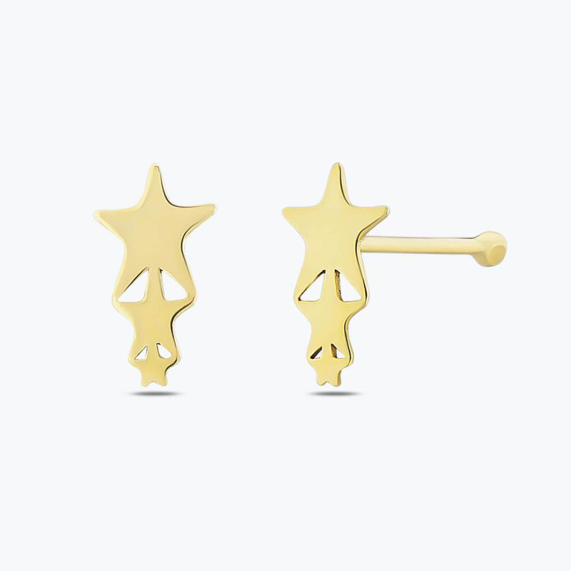 Gold Nasenring