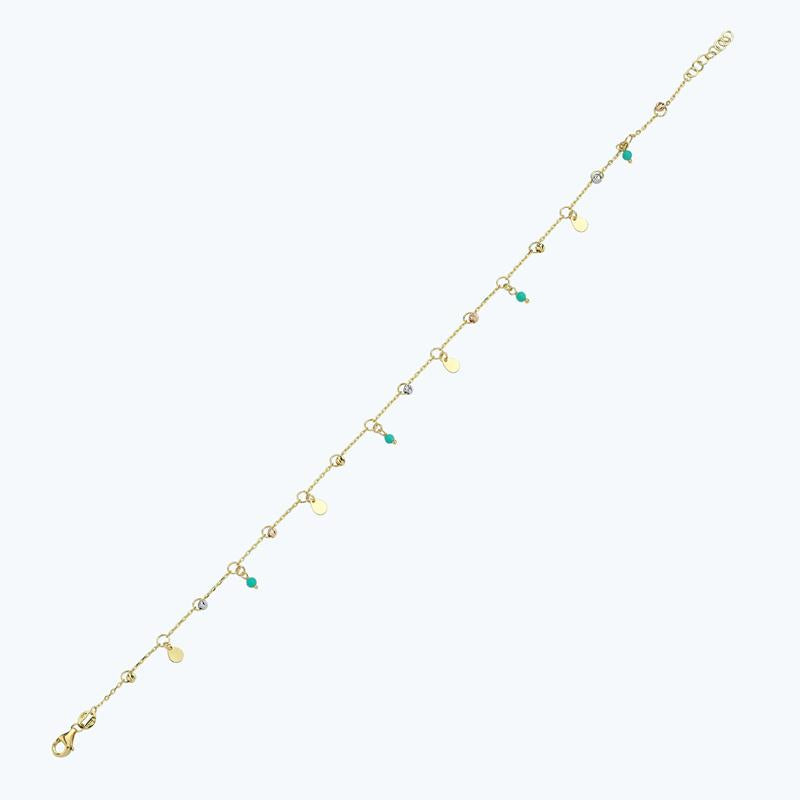 Bracelet De Cheville En Or