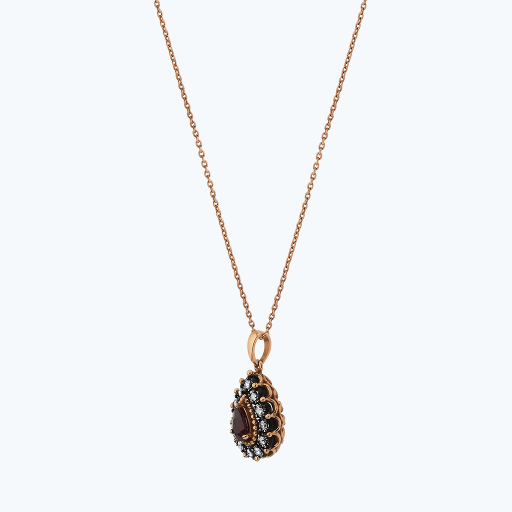 Rosenschliff Diamantkette     