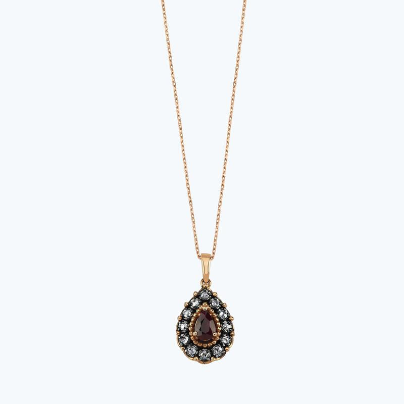 Rosenschliff Diamantkette     