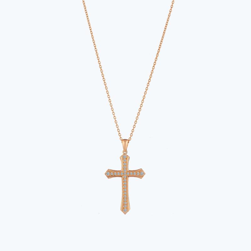 Kreuz Diamantkette