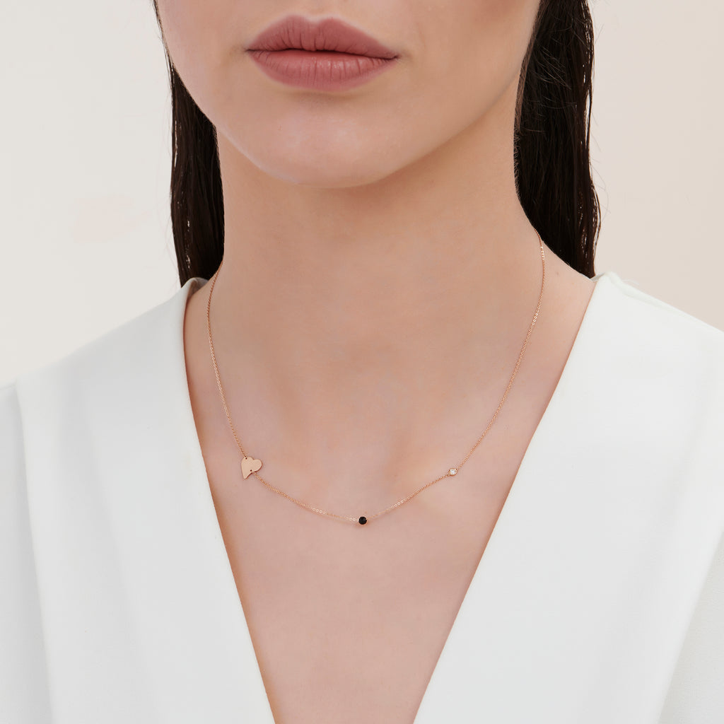Herz Diamantkette