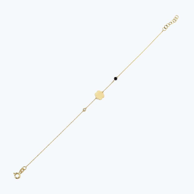 Spinell Stein Diamantarmband