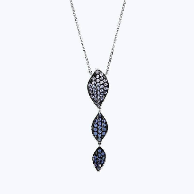 Saphir Diamantkette