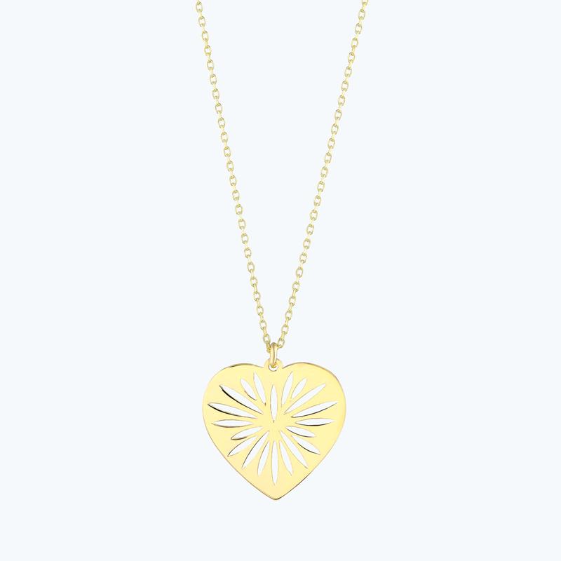 Herz Goldkette