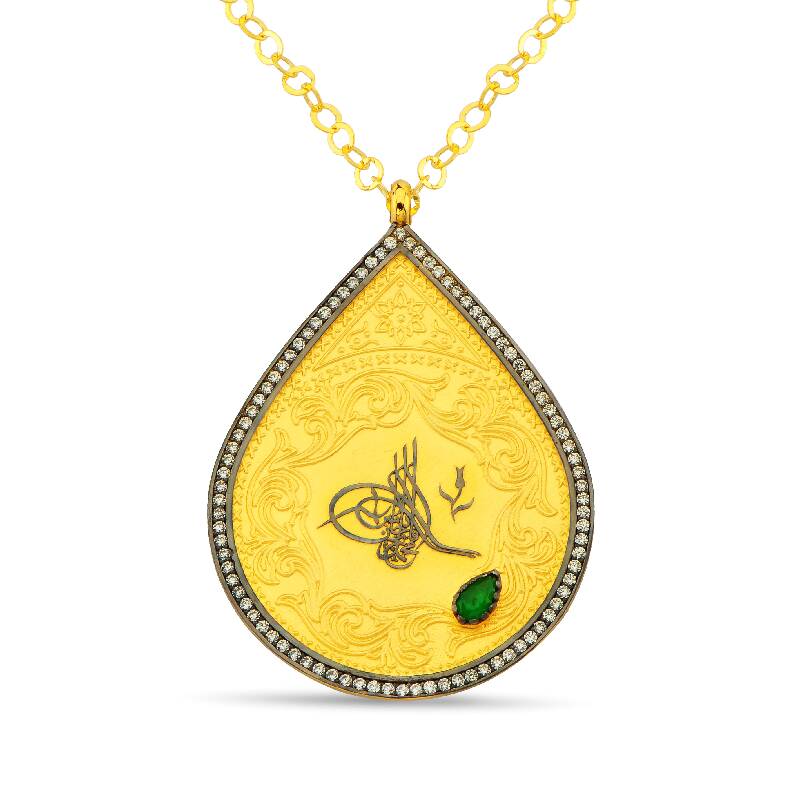 Tuğra Gold Necklace