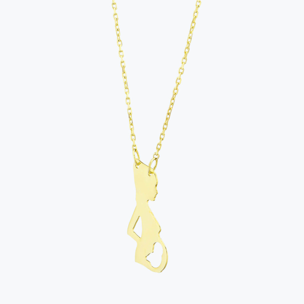 Being Mom Gold Necklace