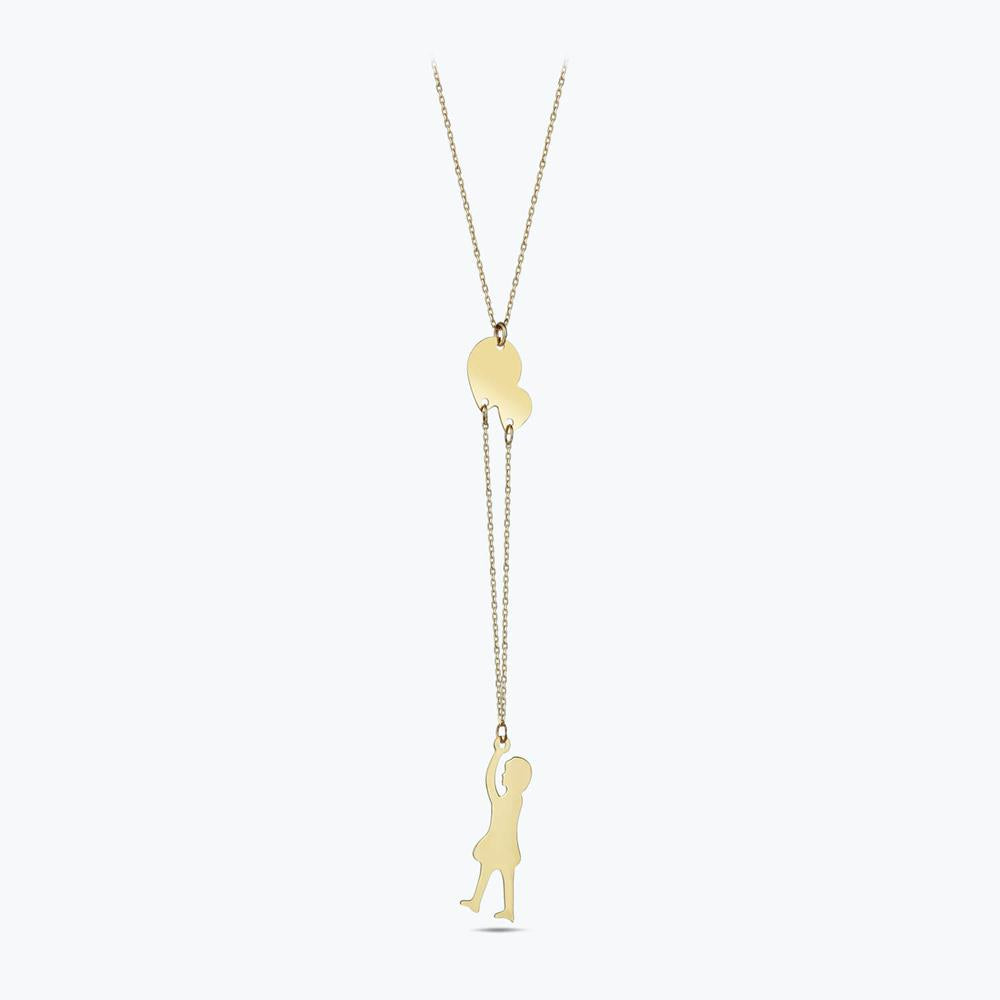 Collier Or Ballon Pour Enfants