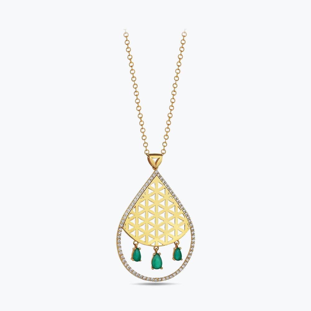 22Kt Lebensblume Goldkette