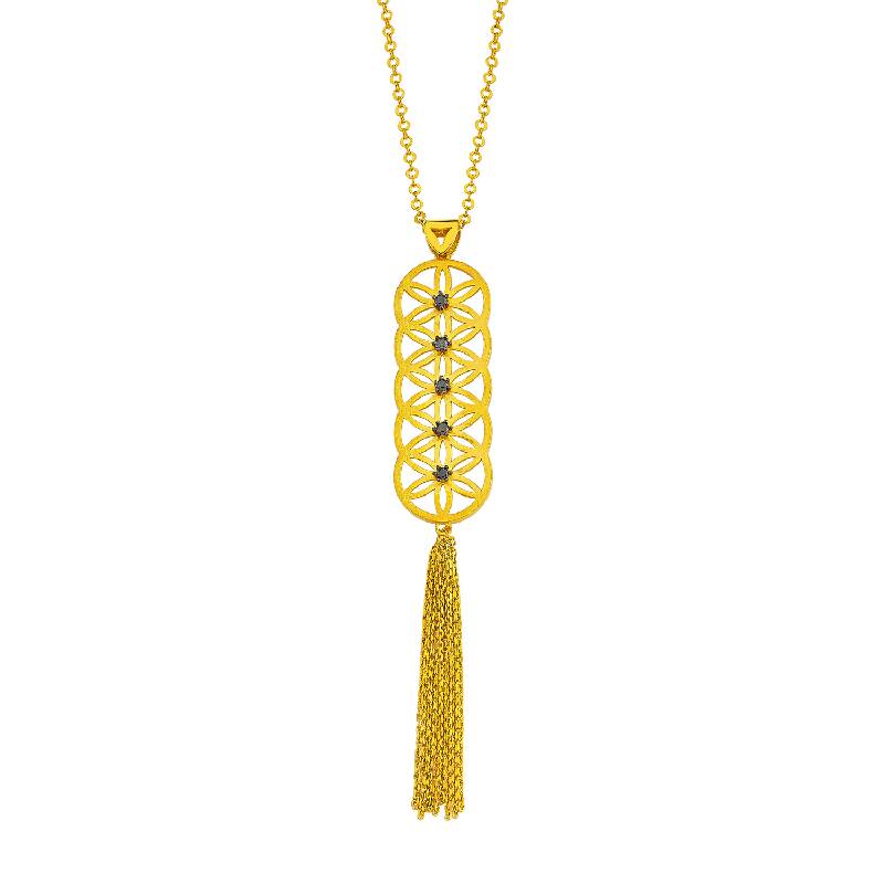 22 K Goldkette
