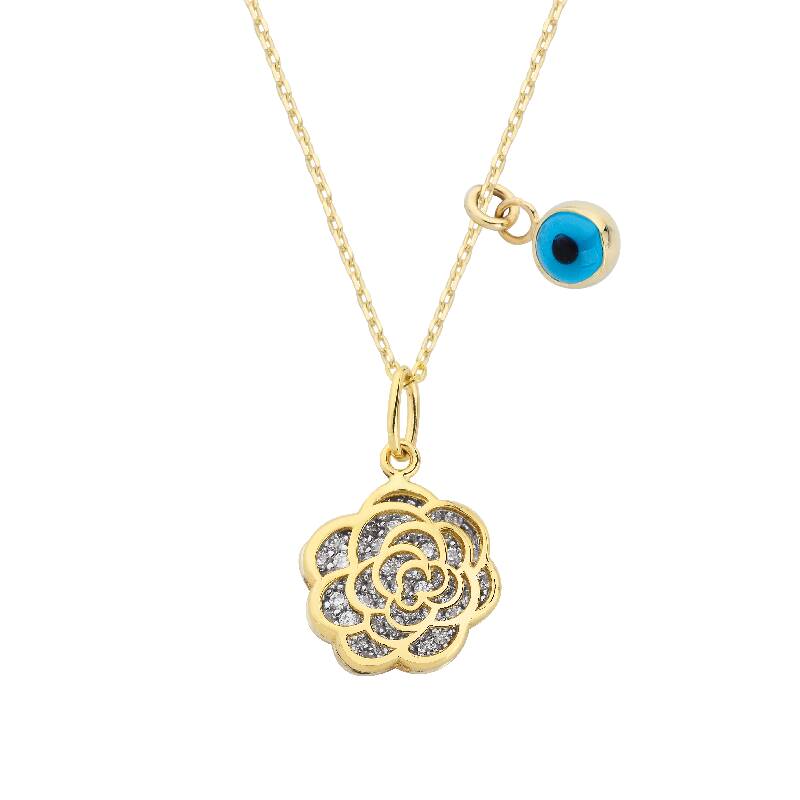 Flower Gold Necklace
