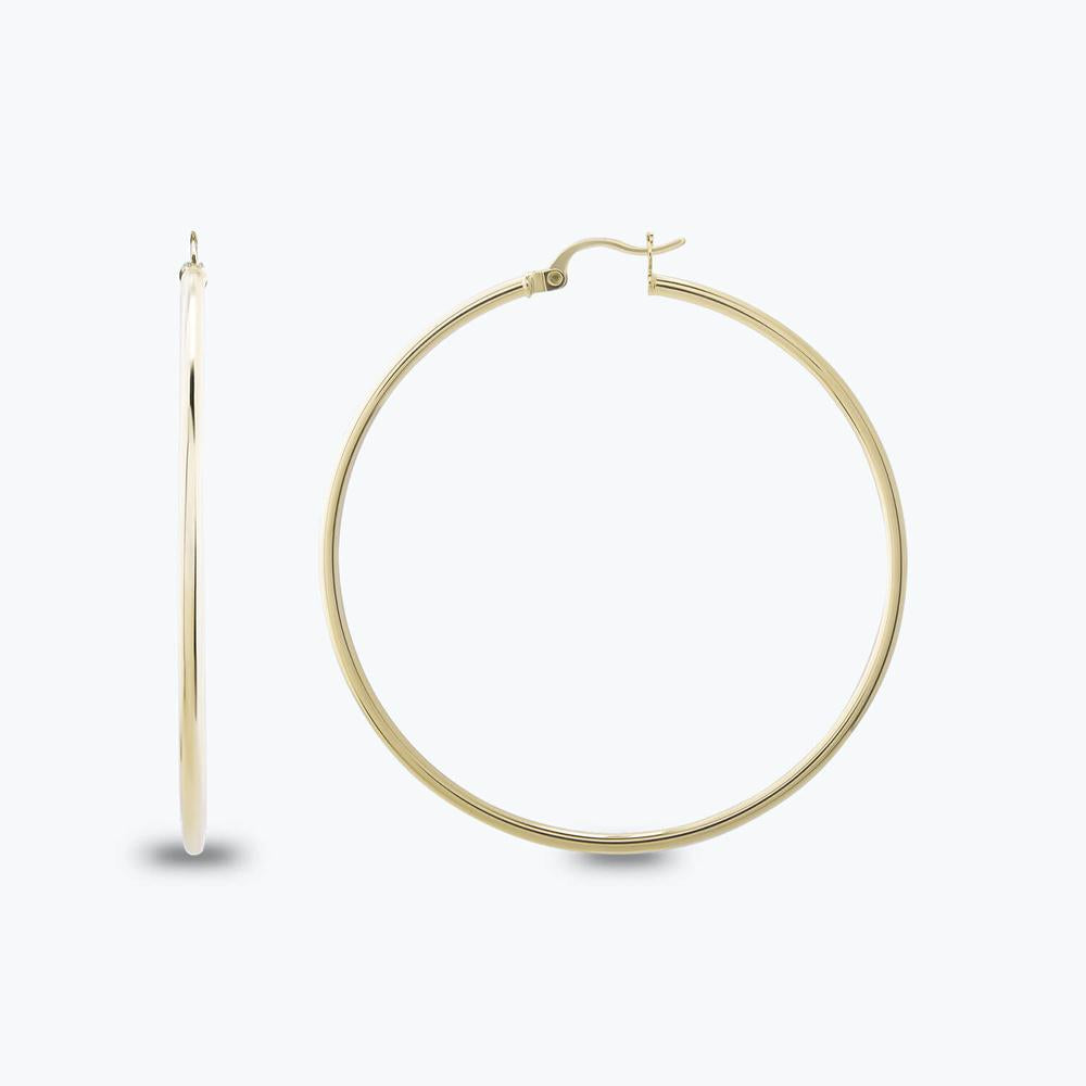 Creolen Goldohrringe