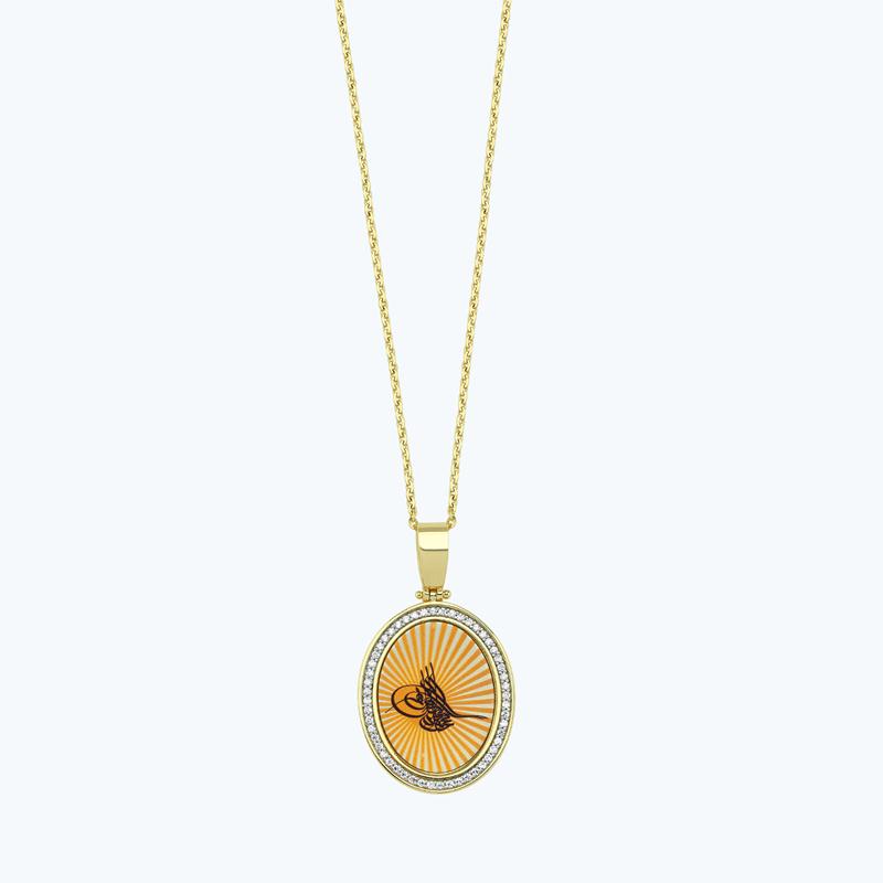 Goldkette mit Tugra