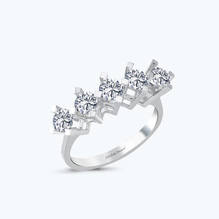 Five Stone Diamond Ring