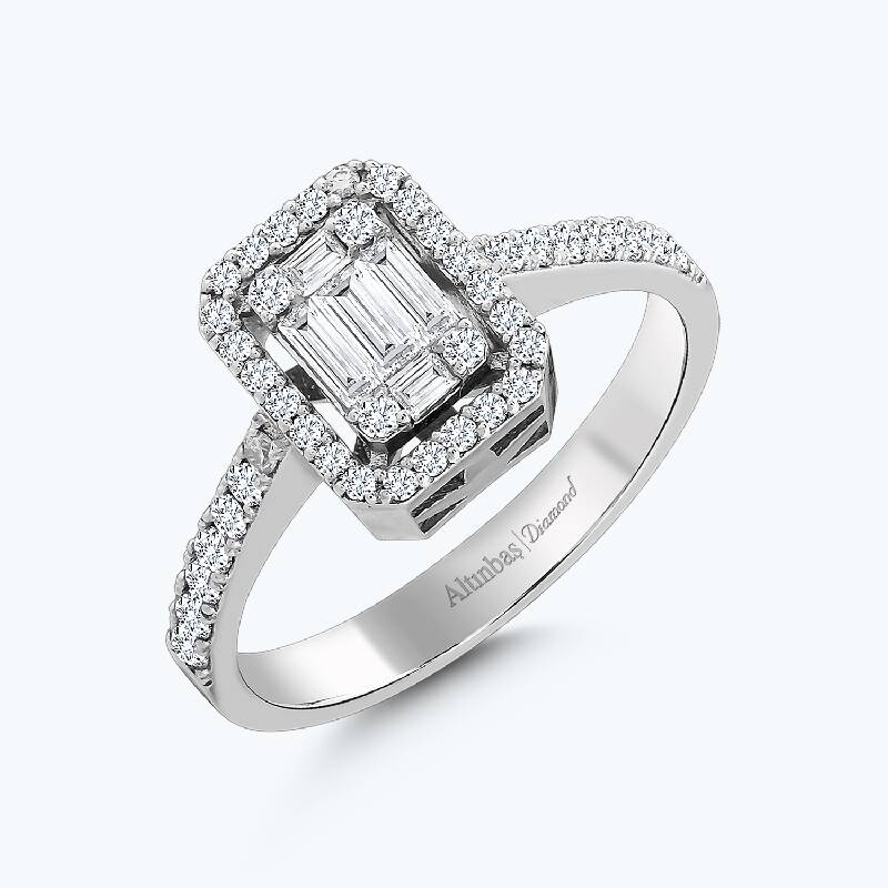Baguette Diamantring