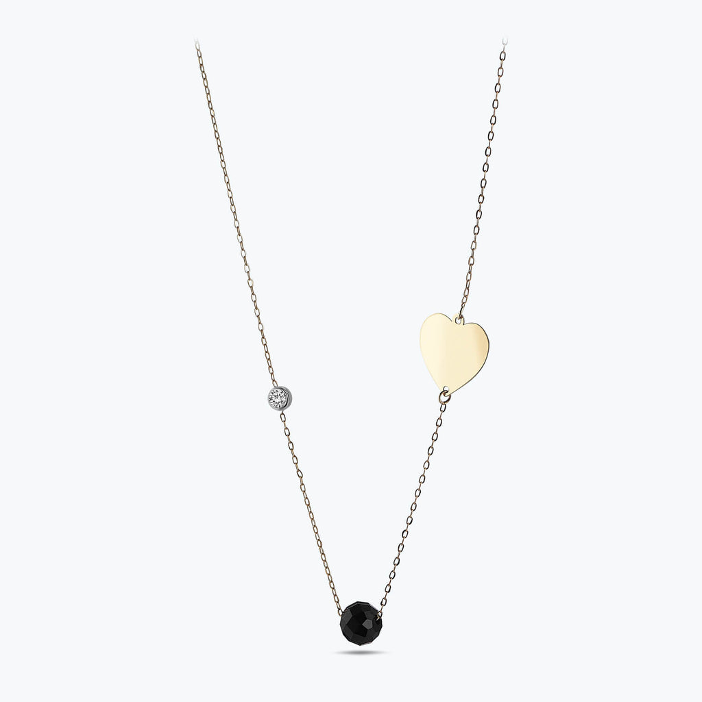 Diamantkette Herz 