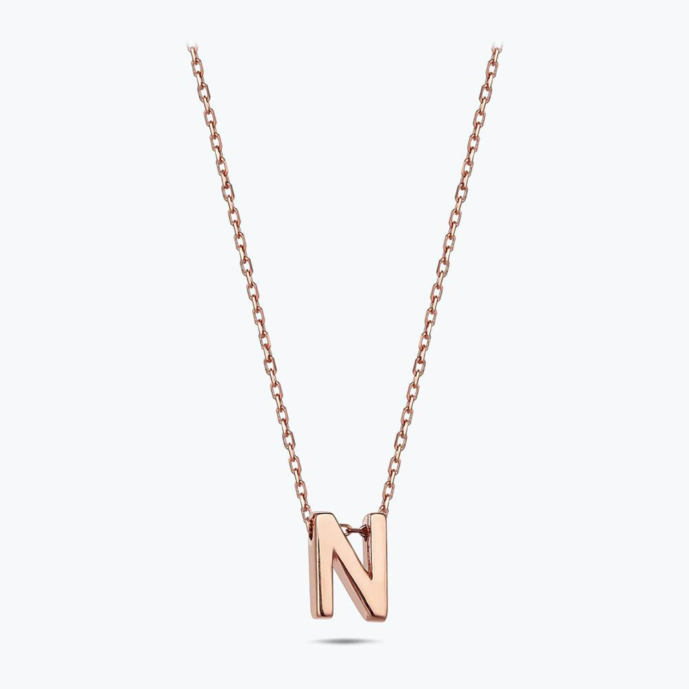 Collier Or Lettre N