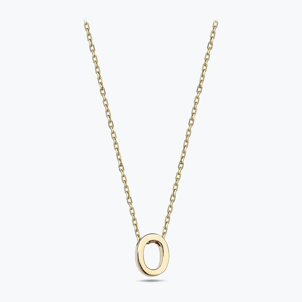 Buchstabe O Goldkette