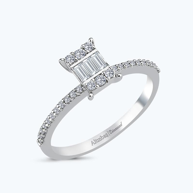 Baguette Diamantring