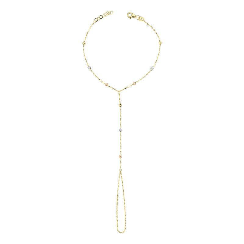 Fingerkette Goldarmband