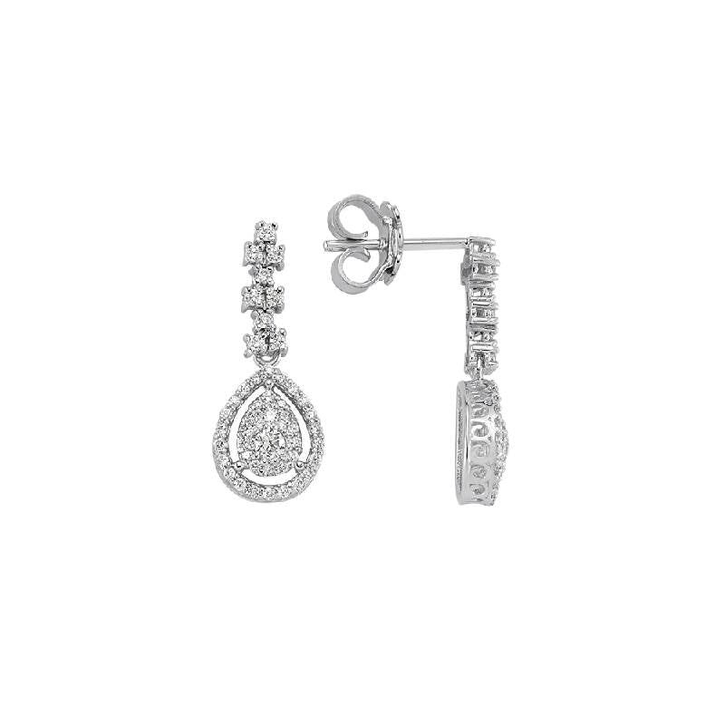 Boucles d'Oreilles Diamant