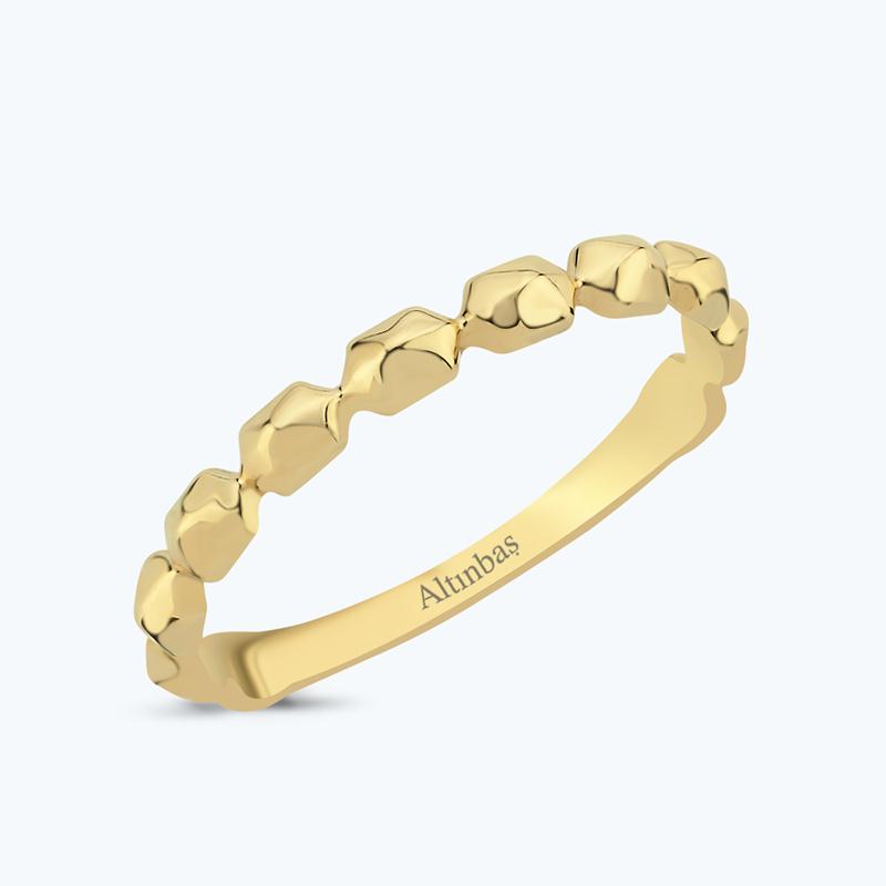 Olivie Branch Gold Ring