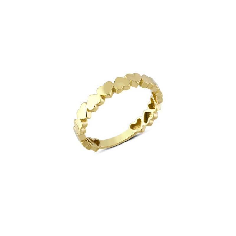 Heart Gold Ring