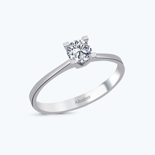 Solitaire Gold Ring