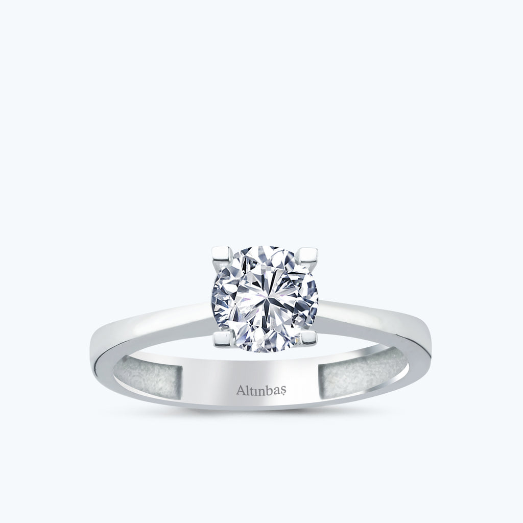 Solitaire Gold Ring