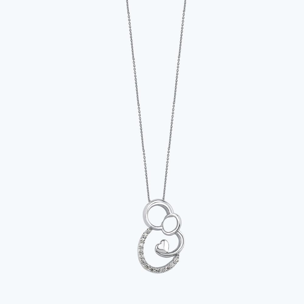 Mutter und Kind Diamantkette