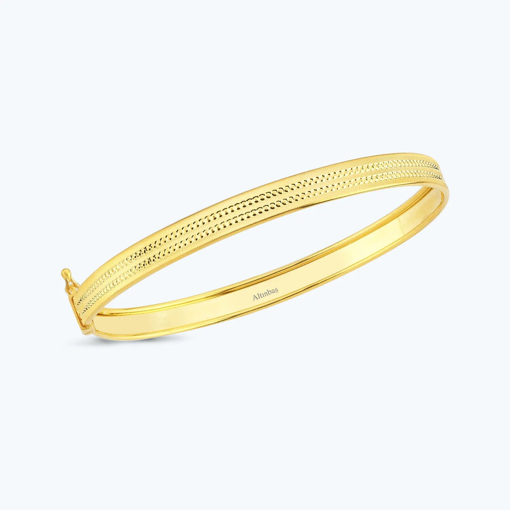22K Gold Armreife