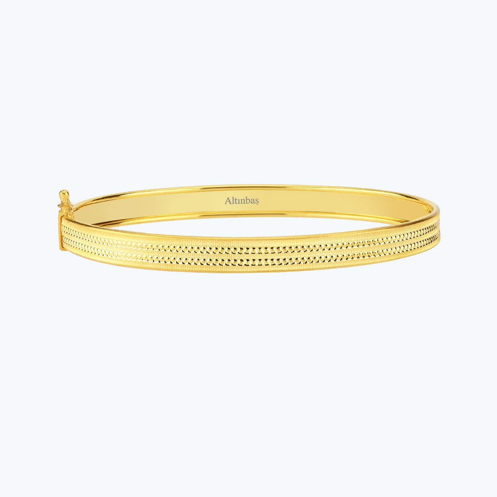 22K Gold Armreife