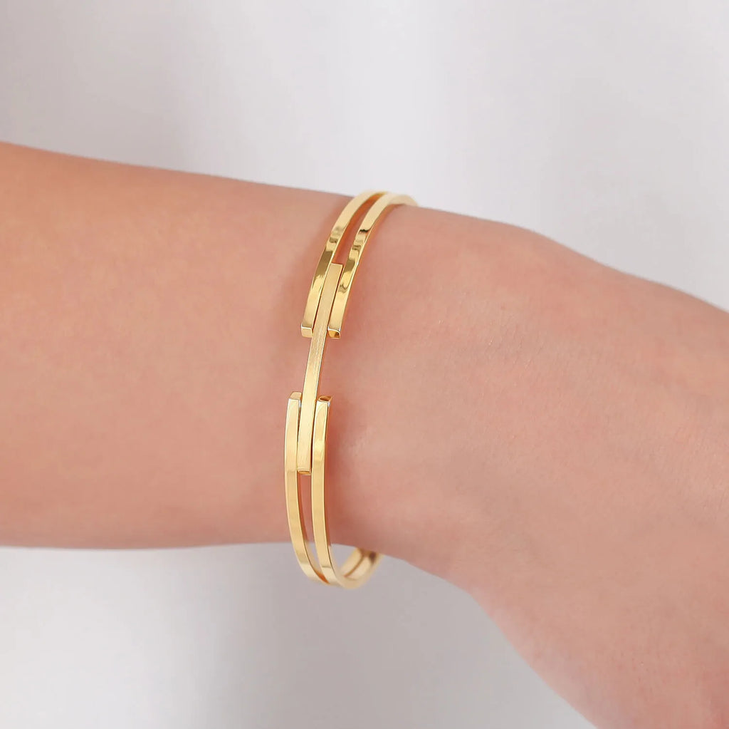 Bracelet Or Jonc 22K