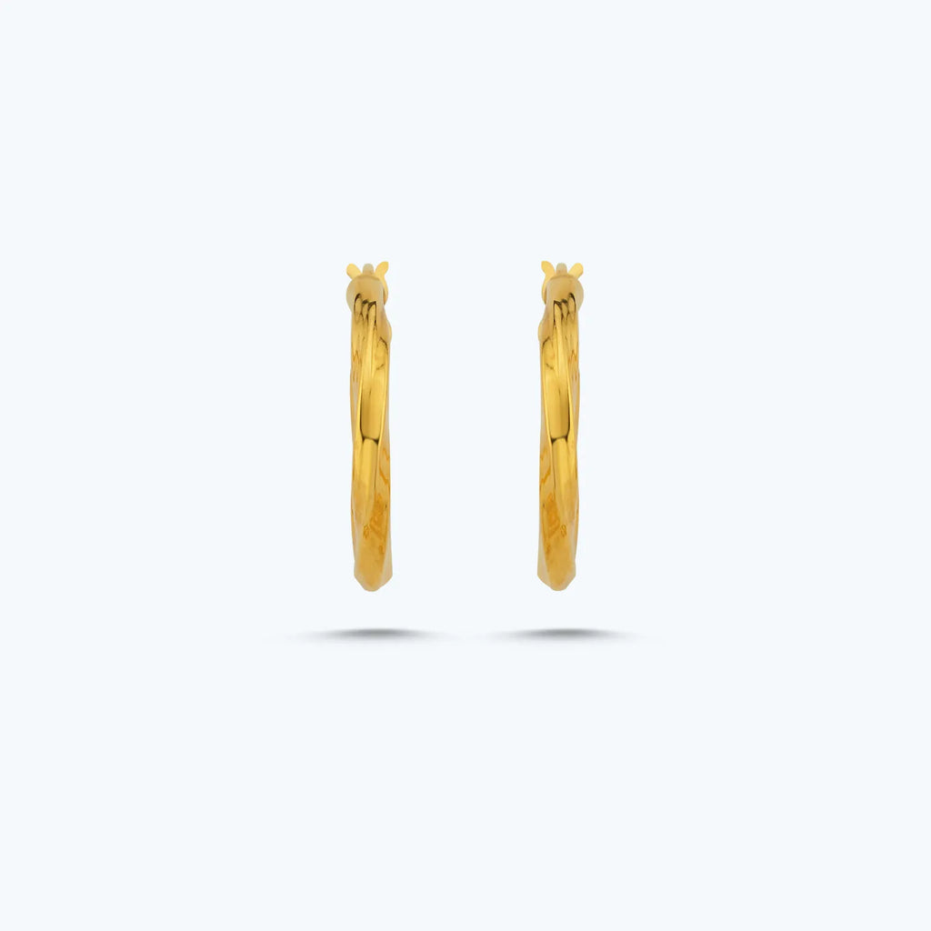 22Ct Hoop Gold Earrings