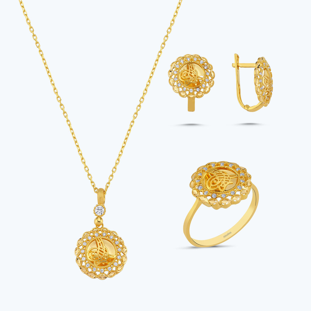22Kt Tugra Goldset