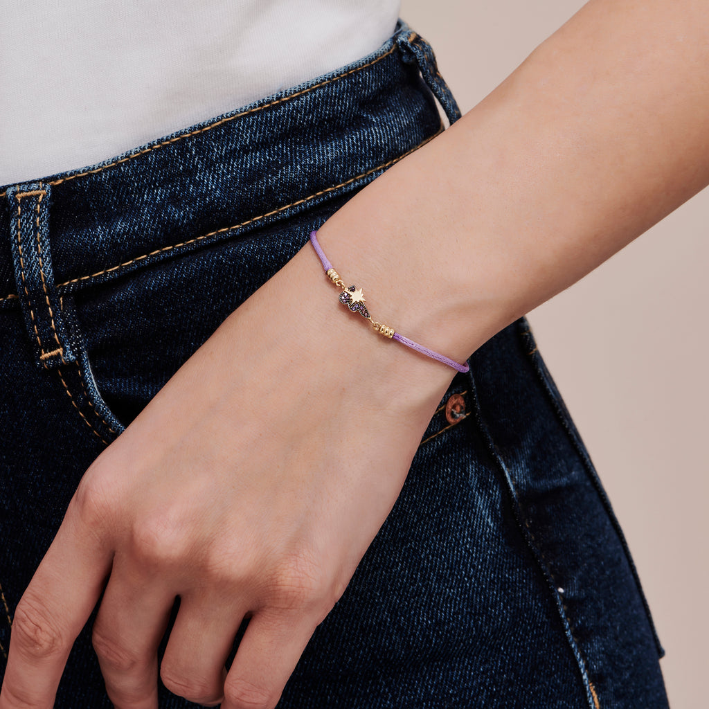 Besties Pole Star Gold Bracelet