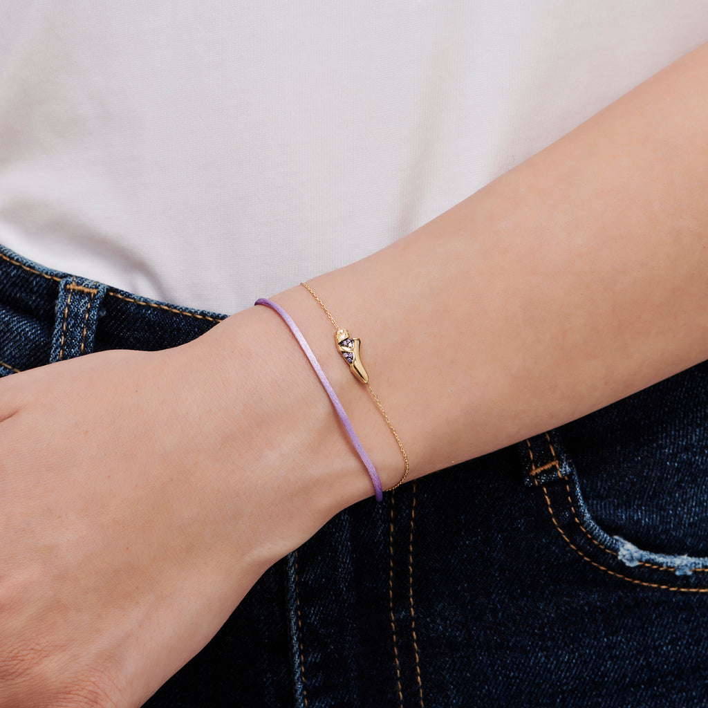 Besties Ballerina Gold Bracelet