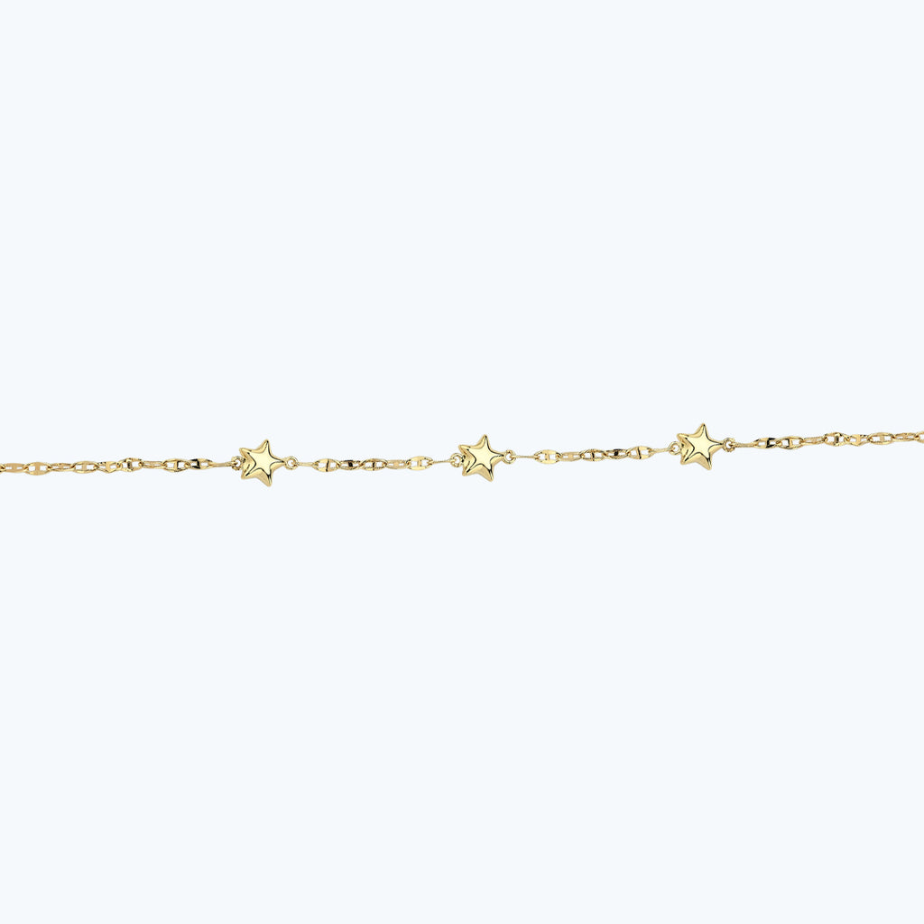 Bracelet Or Etoile