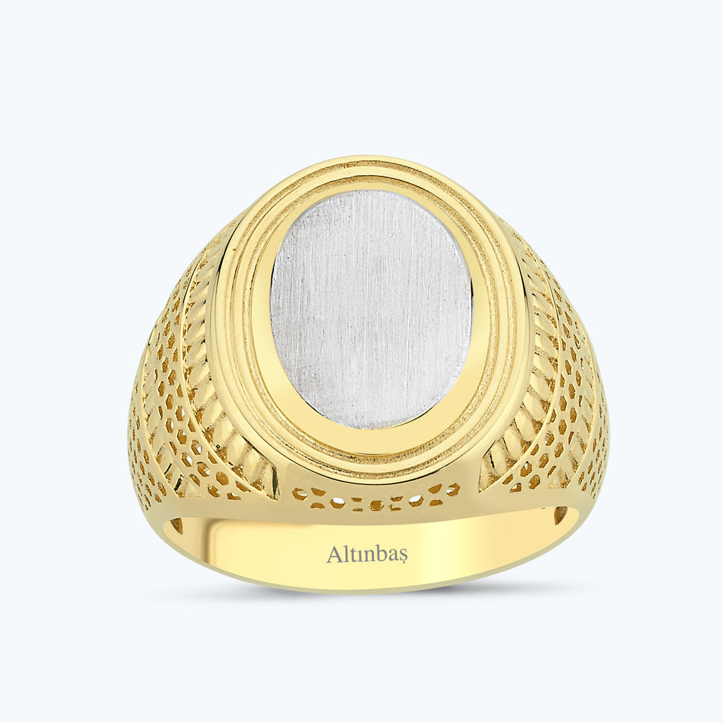 Mens Gold Ring
