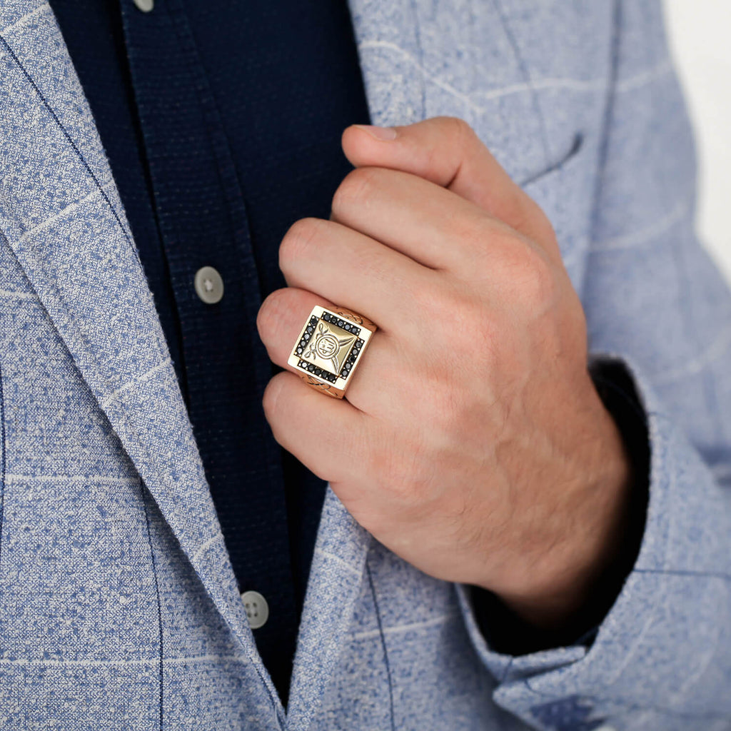 Bague Or Hommes