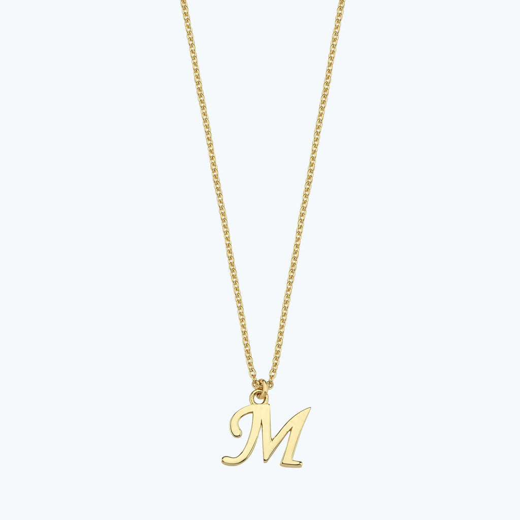 Collier Or Lettre M